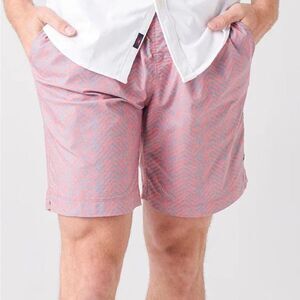 RAILS MEN'S KAIN SWIM ACTIVEWEAR OUTDOOR  TRUNK CHERVON TEAL PEACH SIZE XXL